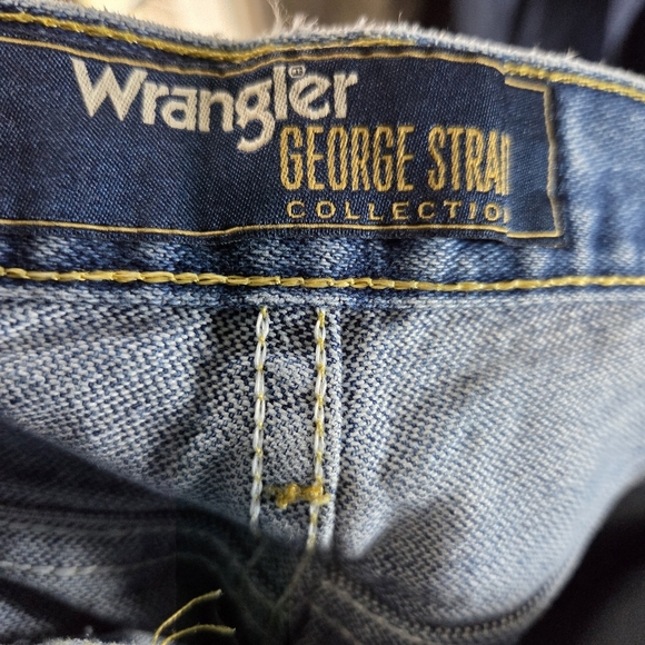 Wrangler George Strait Cowboy Cut Collection Mens Jeans Size 38x36 - Picture 6 of 7